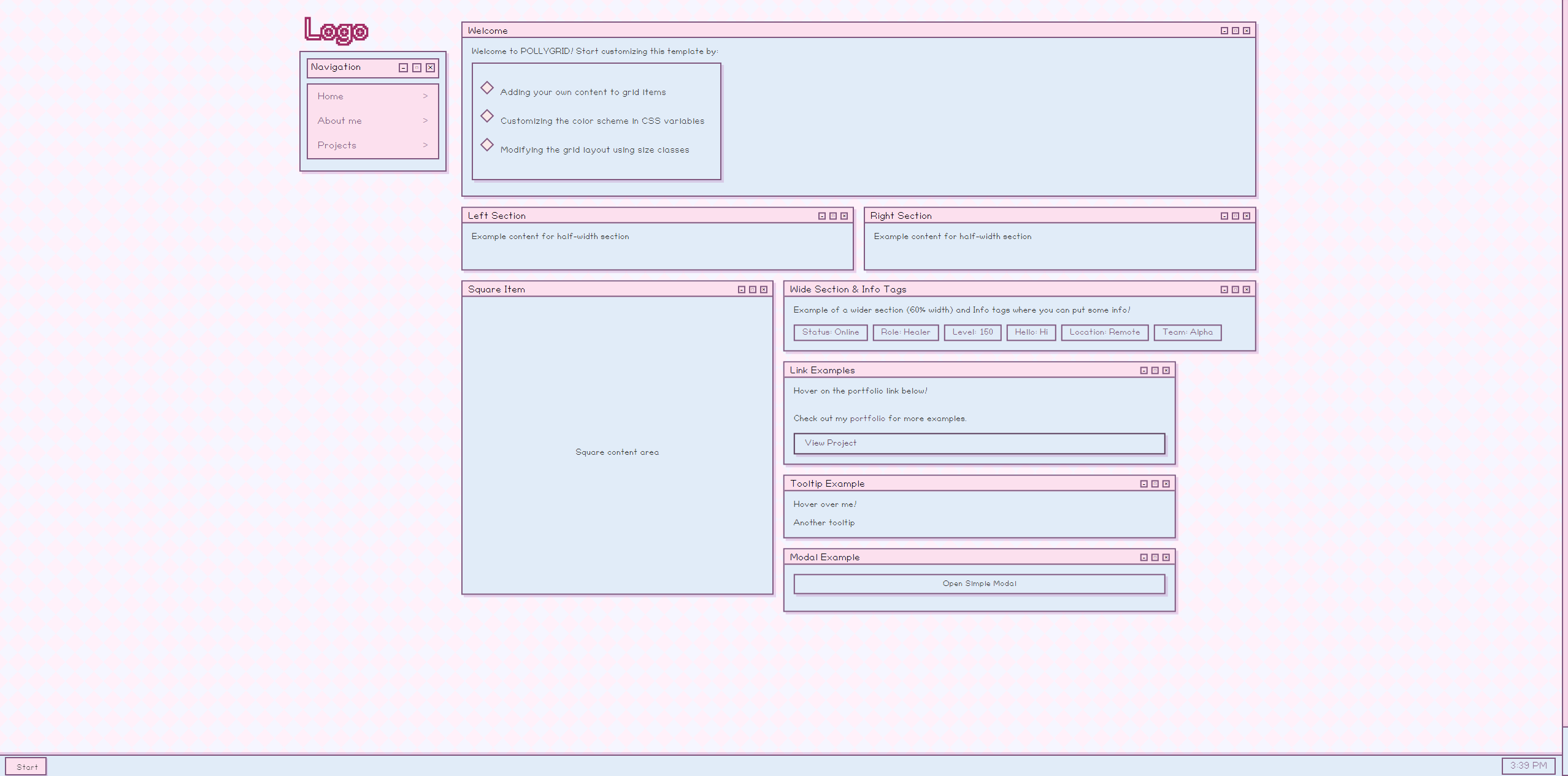 Project screenshot